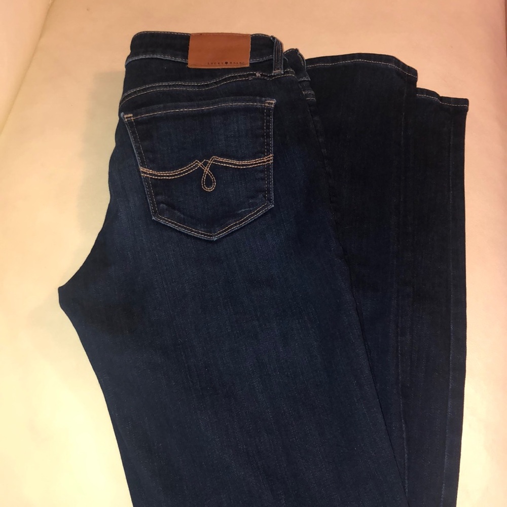 Lucky Brand jeans.